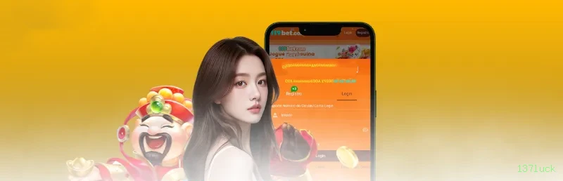 Aplicativo móvel 137luck para iOS e Android